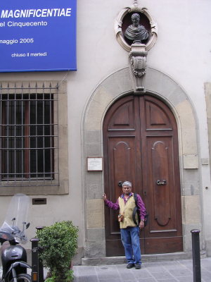 Sharad at Villa Bonaretti (Michelangelo's Home) at Florence, Italy